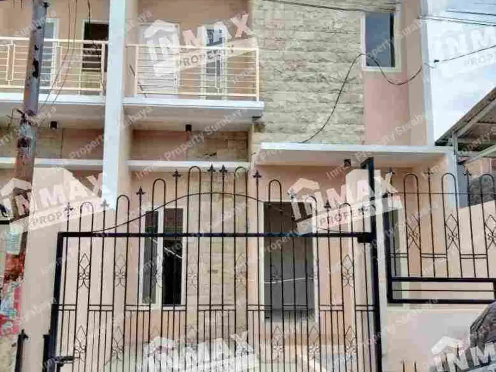 Dijual rumah 2 lantai minimalis baru bonus AC