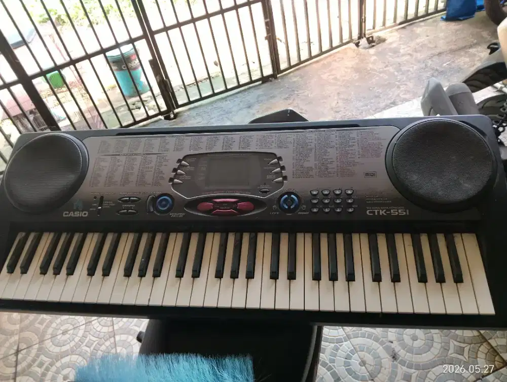 jual keyboard casio ctk 551 mati