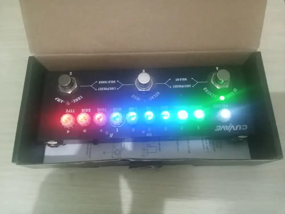 Efek gitar portable