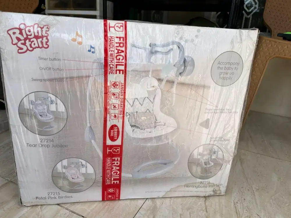 Ayunan elektrik bayi Right Start
