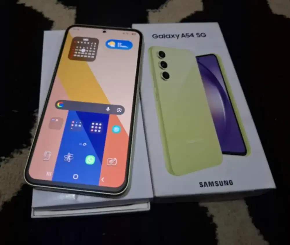 Samsung A54 5g ram 8/256 gb fullset mulus