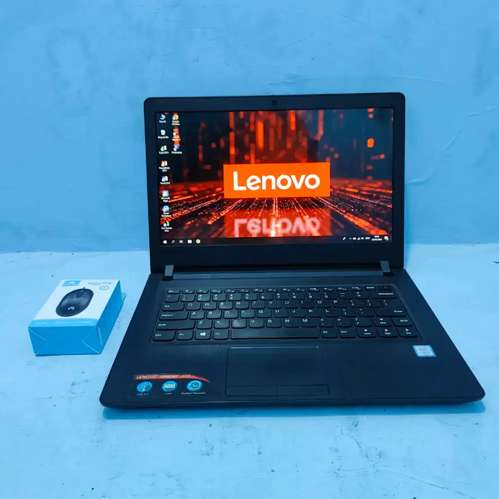 Laptop Lenovo Ideapad Slim Core i3 Gen 6 Ram 4GB Siap pakai Win 10