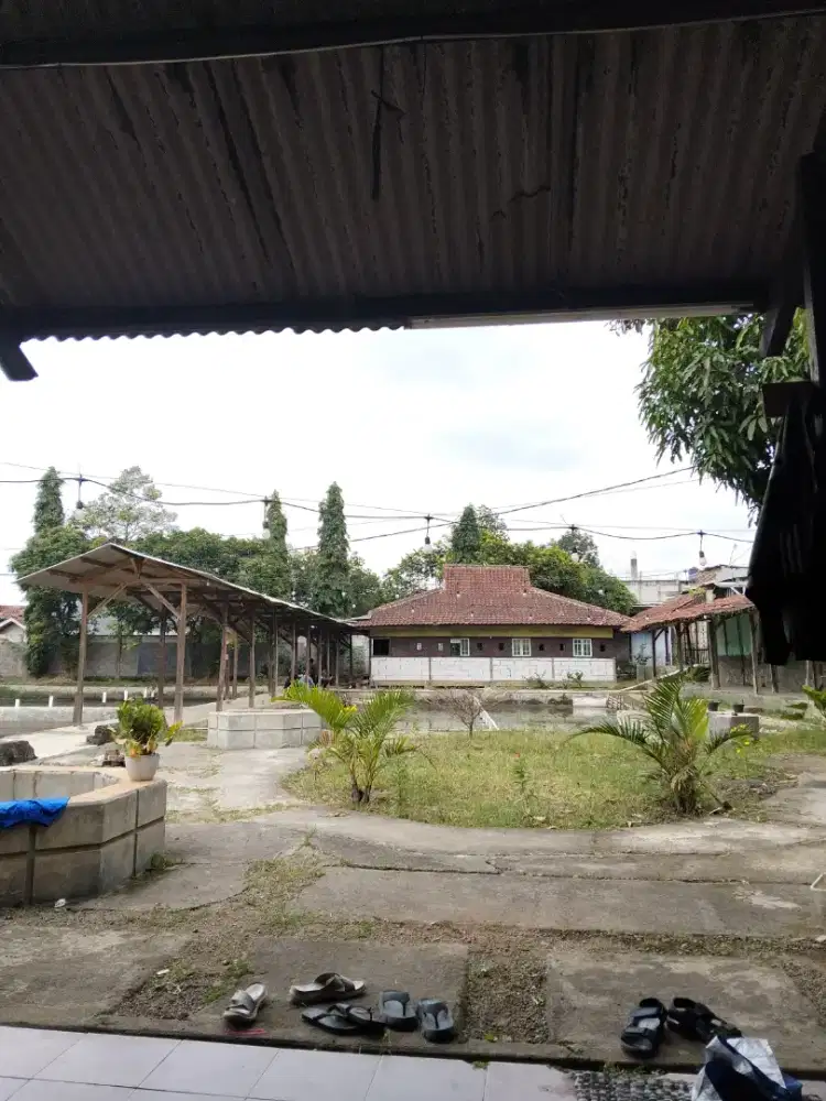 DIJUAL LAHAN + KOLAM PEMANCINGAN CIPARAY KAB. BANDUNG