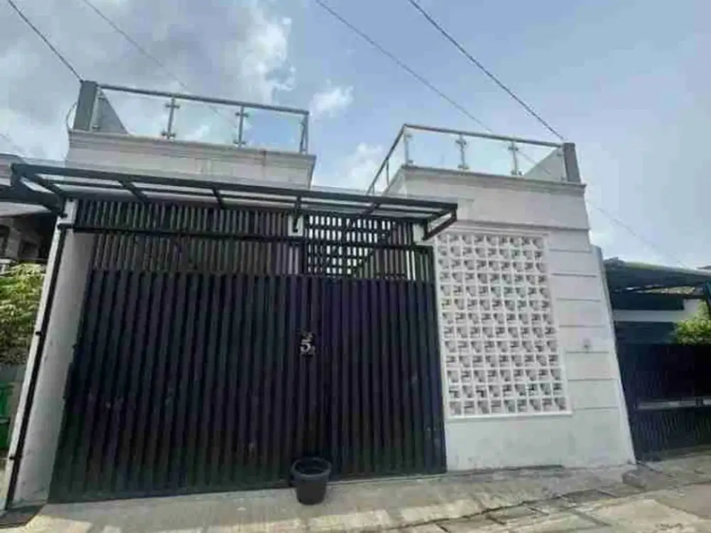 Rumah cantik full furnished di jl musyarah