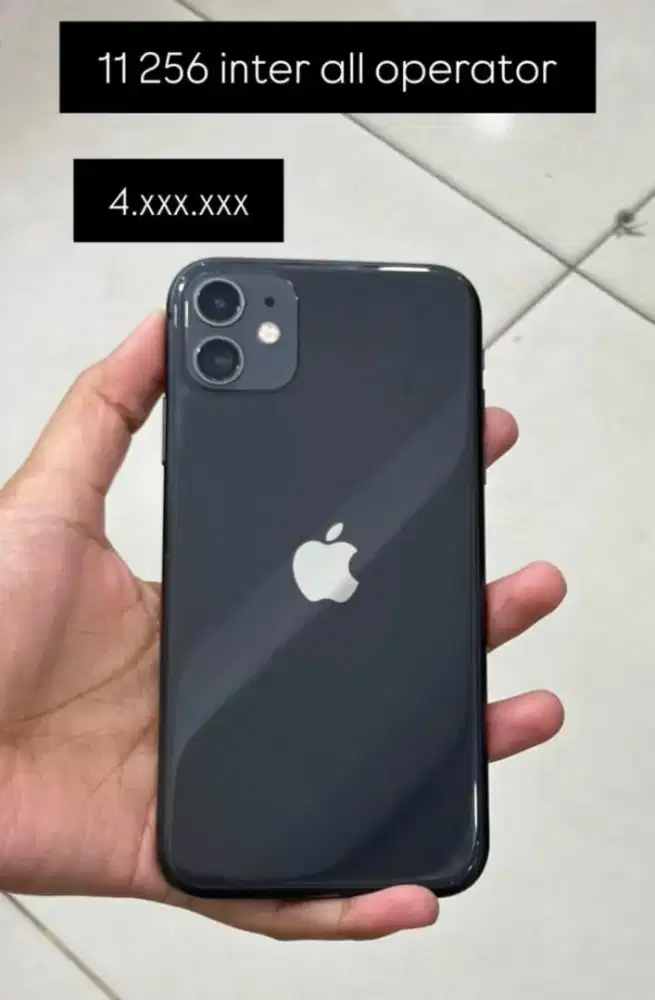 Iphone 11 second inter