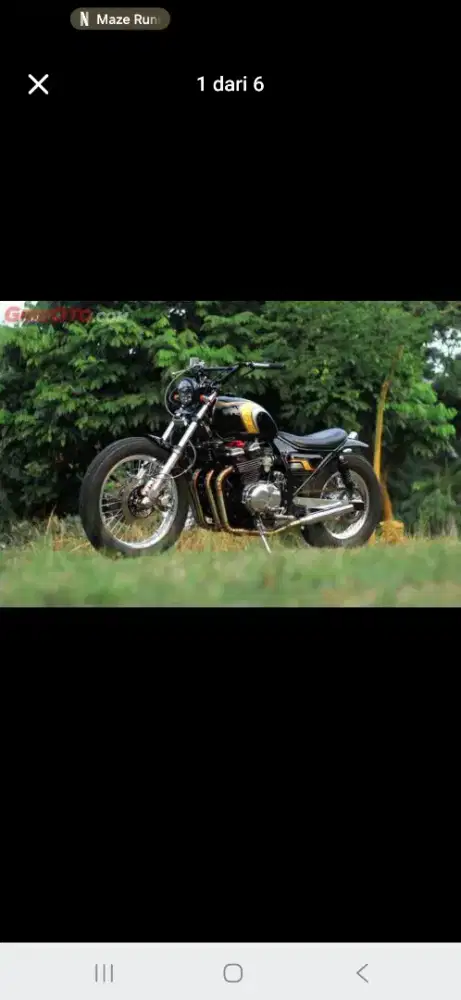 Suzuki gsx 750 police