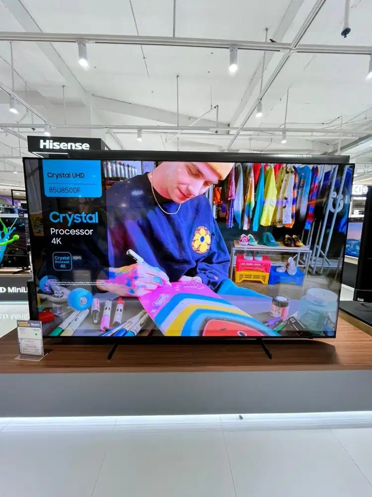 SAMSUNG 4K SMART TV 85 INCH, BISA CICILAN 0%