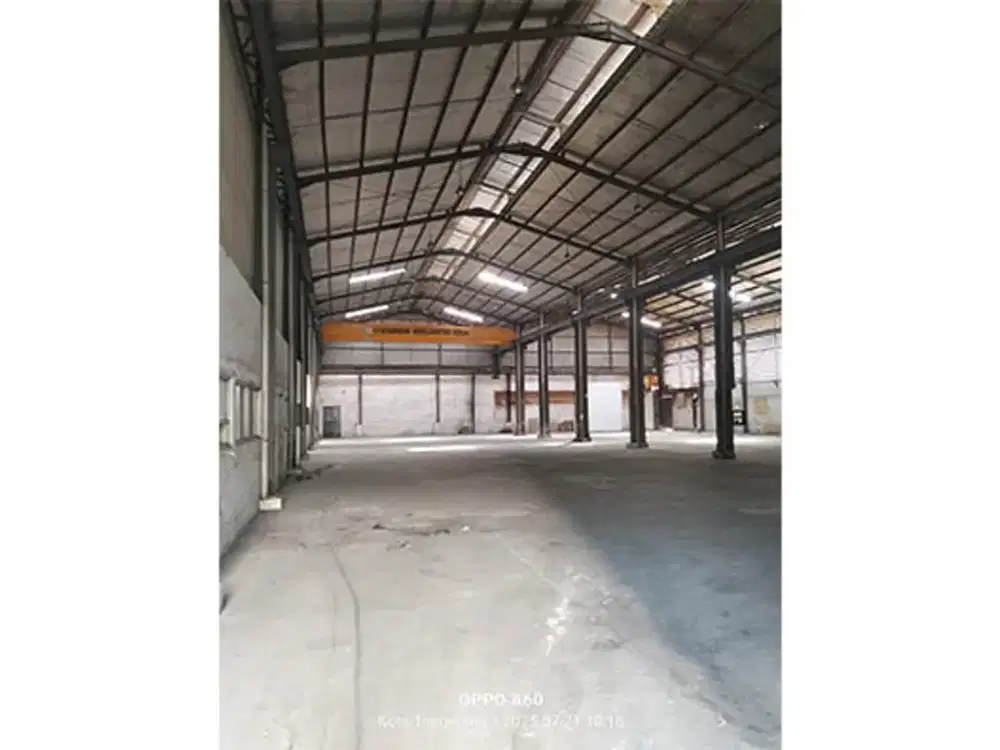 Gudang Disewakan Tangerang Halim Perdana Kusuma, Luas 2100