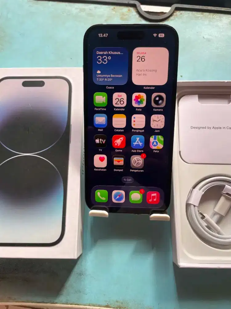 Iphone 14 pro 128gb black inter all operator mulus normal no minus