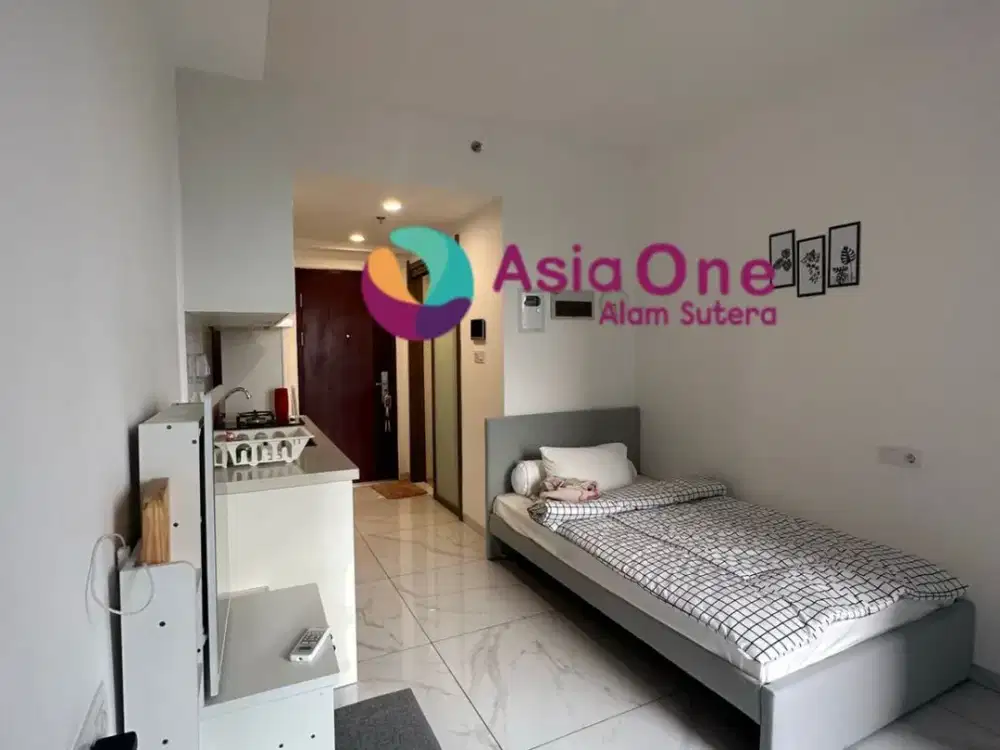 DISEWAKAN Apartemen Full Furnished Type Studio Sky House Alam Sutera - Tangerang