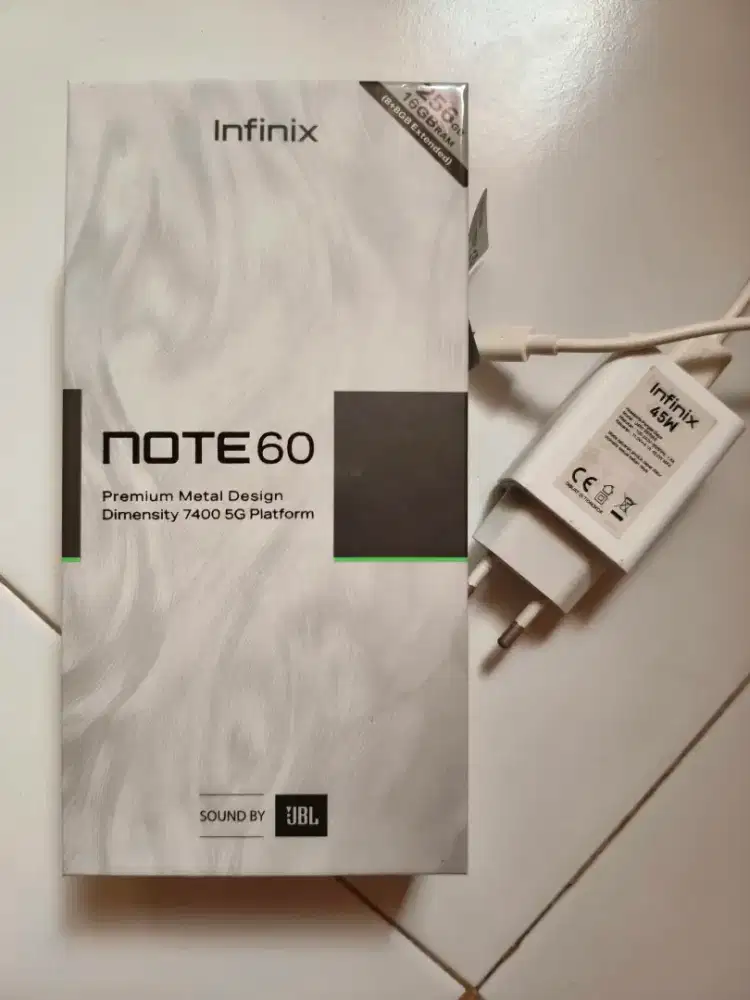 Infinix note 60 5G 8/256 black