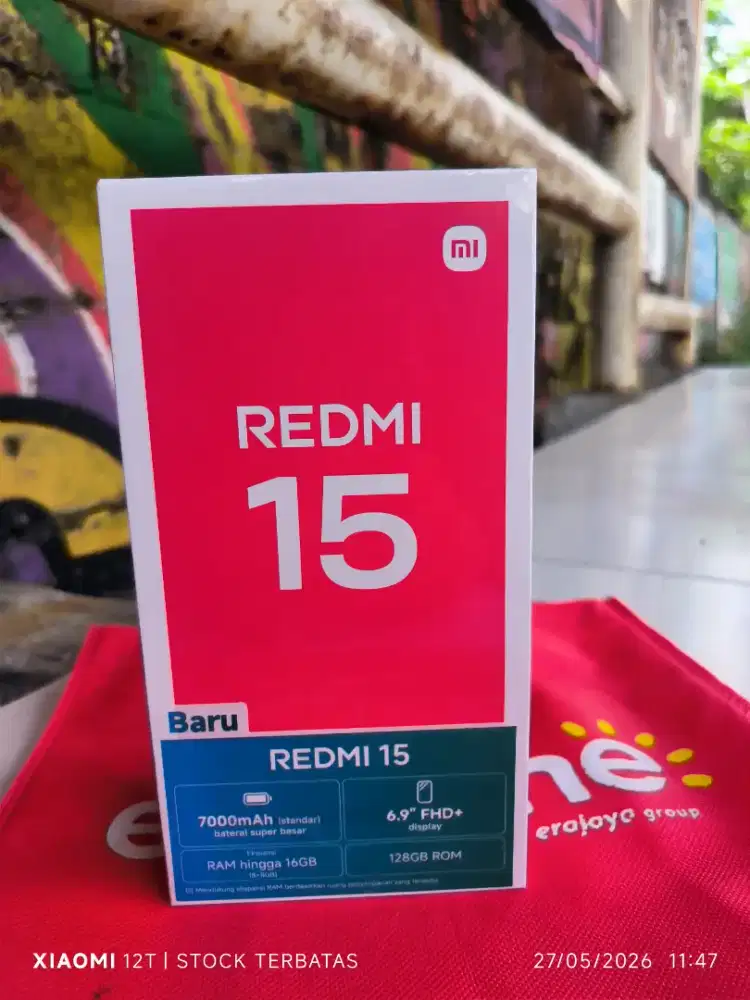 REDMI 15 8/128GB – Midnight Black