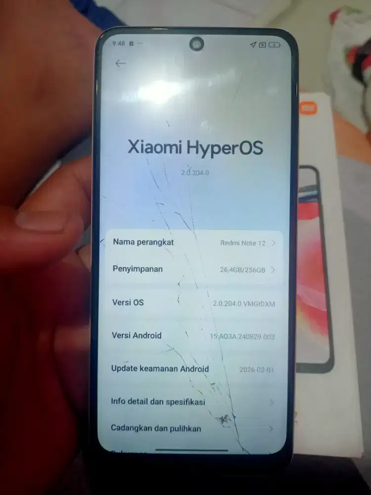 Redmi note 12 8/256 NFC minus