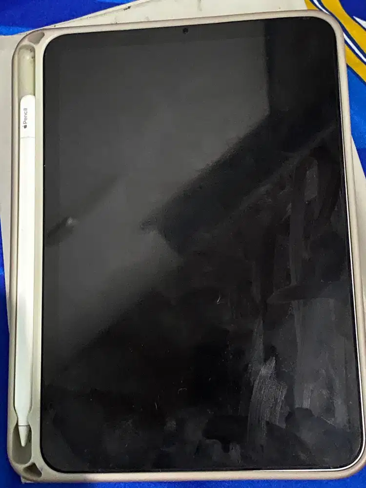 IPAD MINI 7 (A17 Pro) IBOX MULUSS SPACE GREY Include Apple Pencil Ori