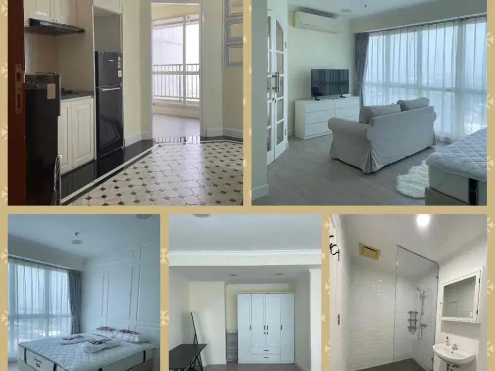 disewakan apartemen callia full furnish bagus