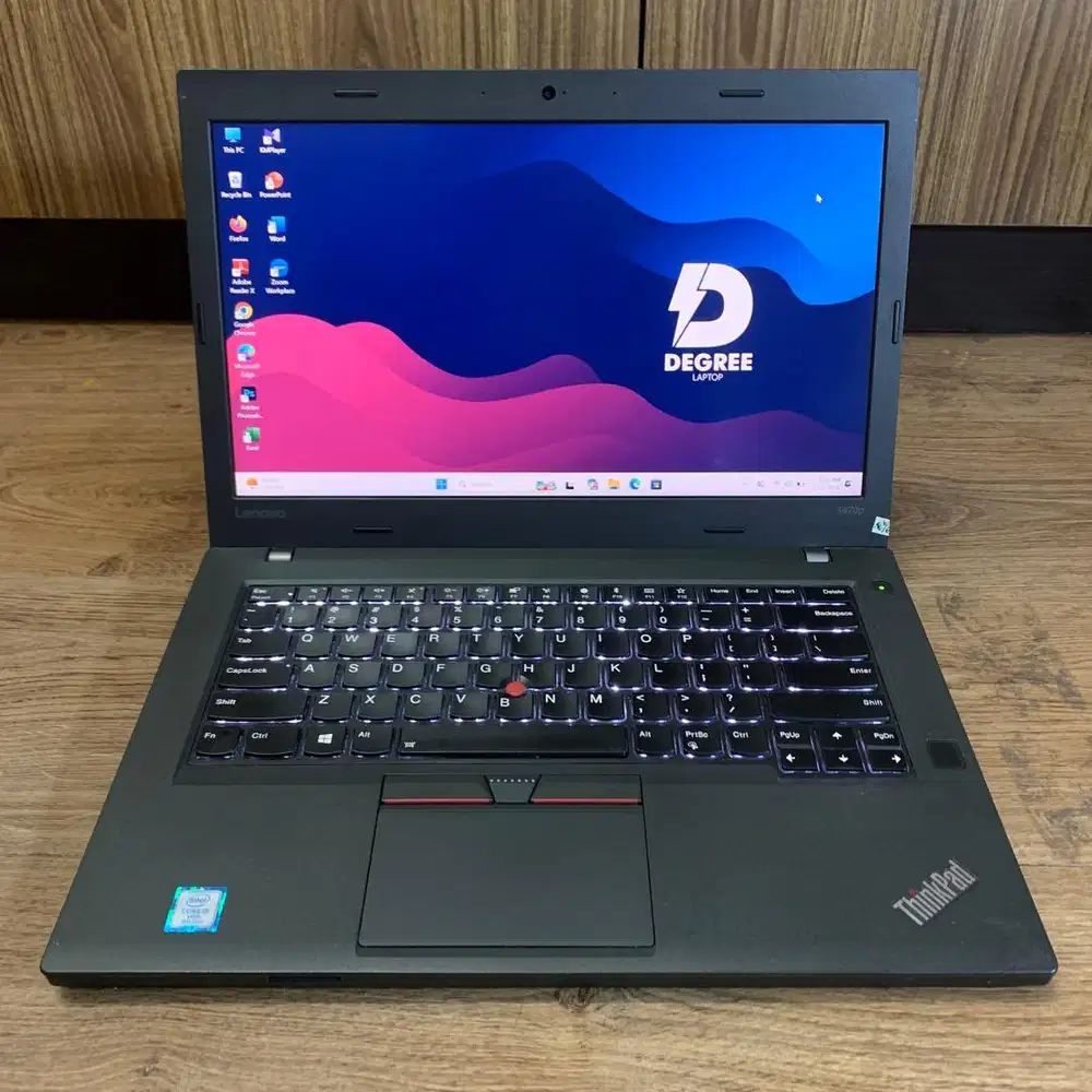 Lenovo Thinkpad T470P NVIDIA Intel Core i5 Gen 7 Ram 8 GB Ssd 256 GB