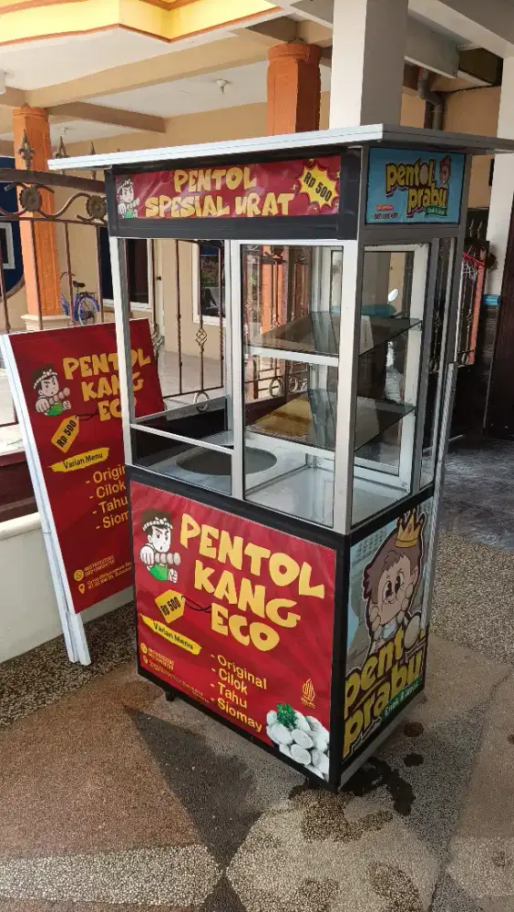 GEROBAK PENTOL 95% Baru