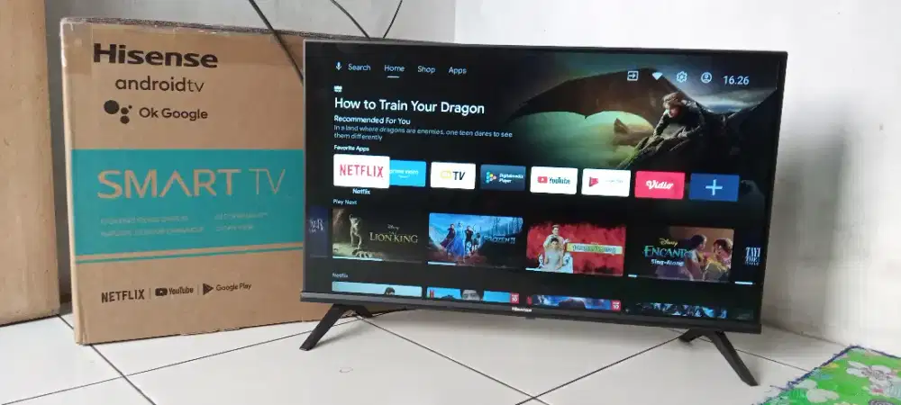 LED Hihense 32 in Android