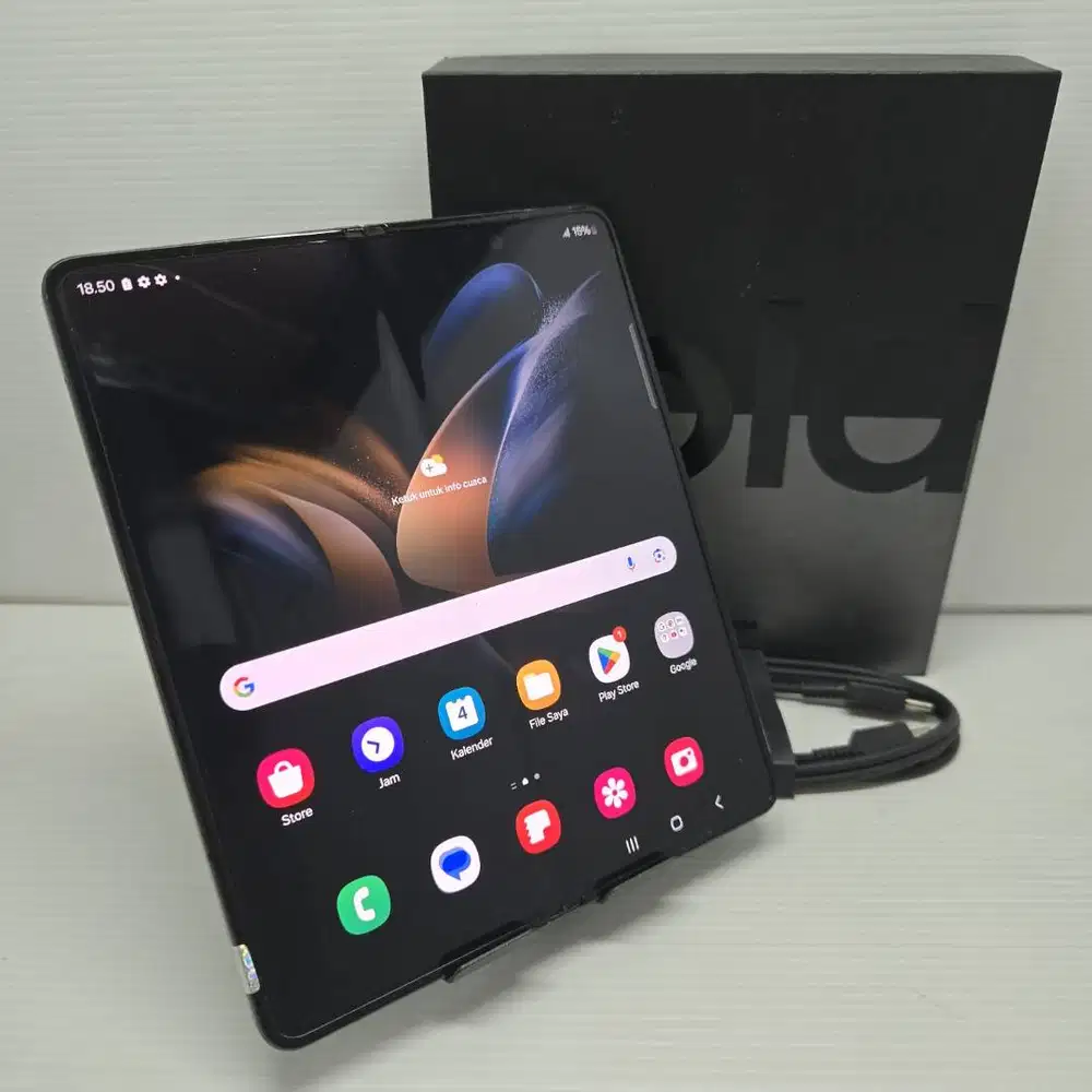 SAMSUNG GALAXY Z FOLD 4 5G 12/256 GRAYGREEN FULLSET SEIN NO MINUS