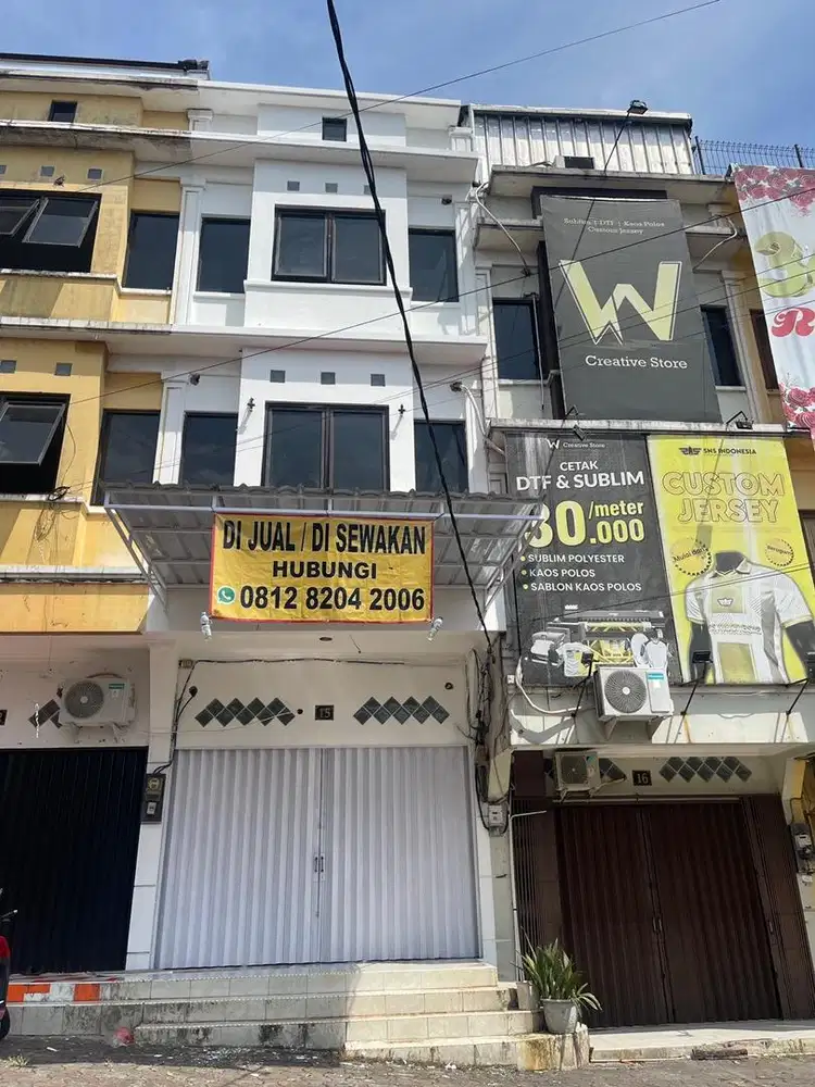 Ruko strategis cocok buat usaha pinggir jalan raya