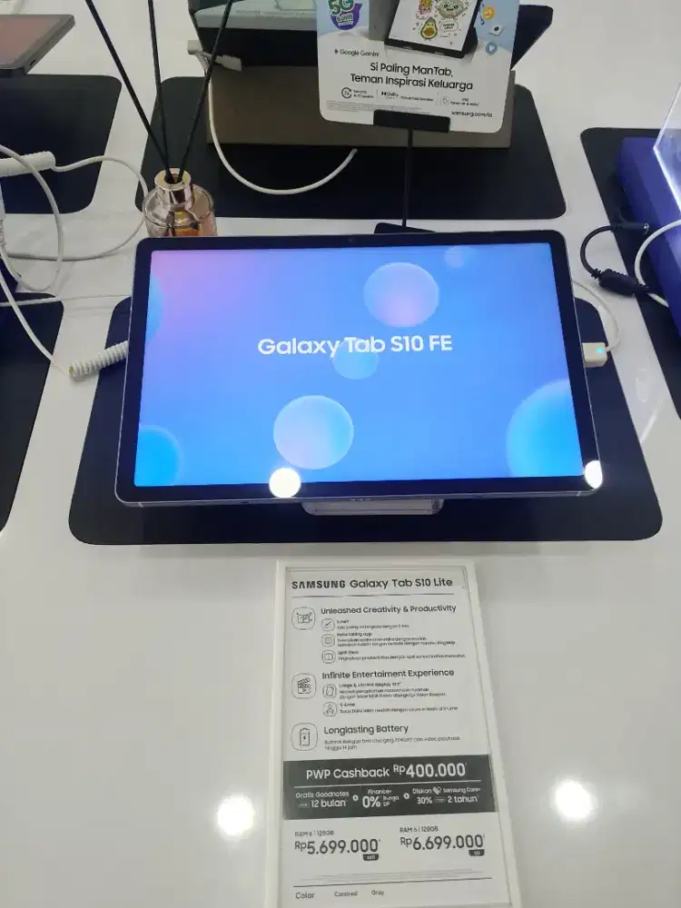 Samsung Galaxy Tab S10 Lite 6/128gb Cicilan cukup bawa KTP