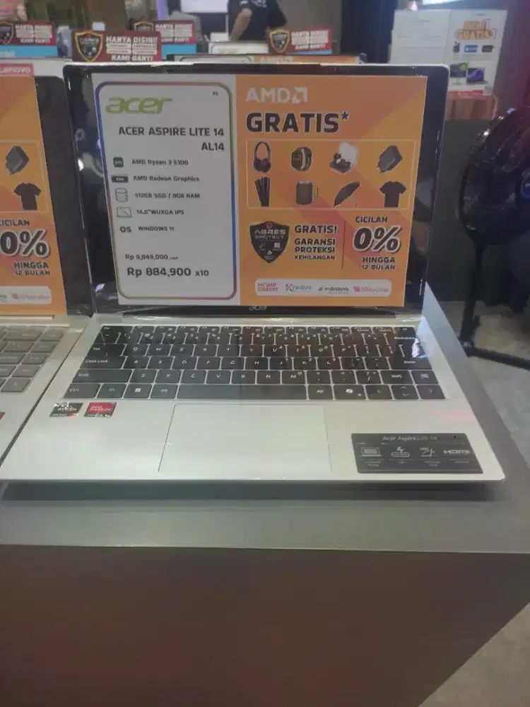 Acer ASPIRE LITE 14 al14 ram 8gb 512gb ssd