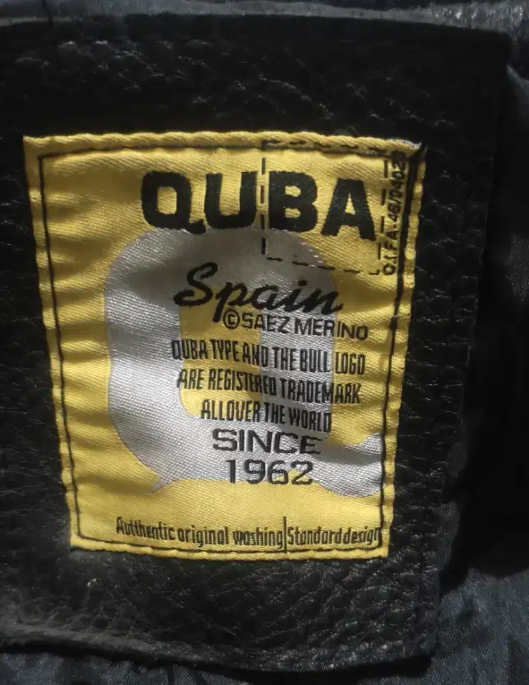 Dijual Jaket Kulit QUBA