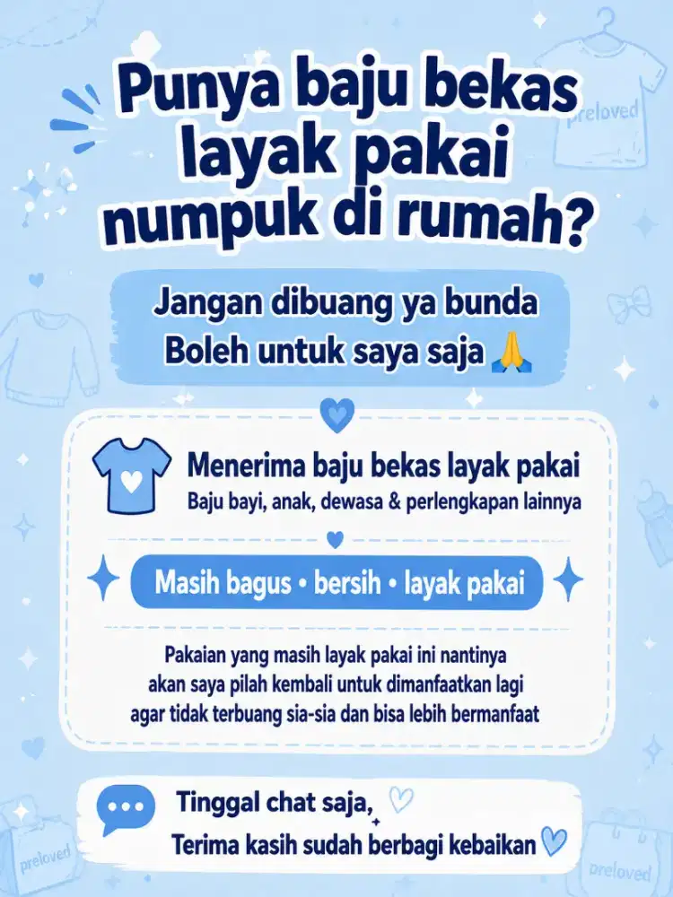 Pakaian bekas layak pakai