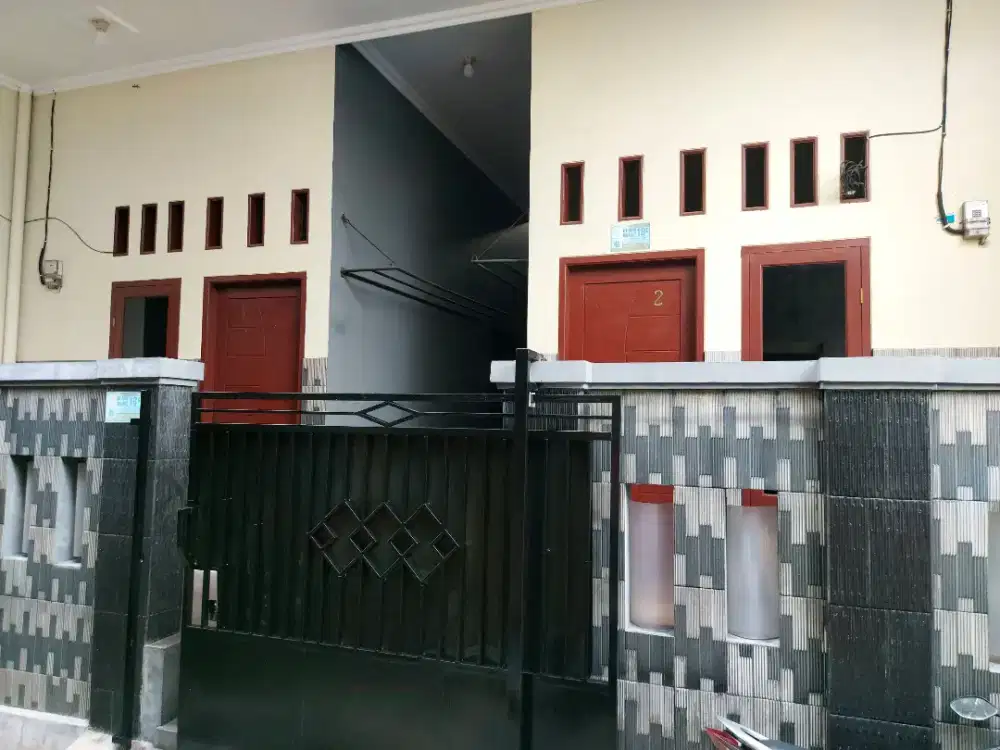 Kontrakan 3petak untuk pasutri