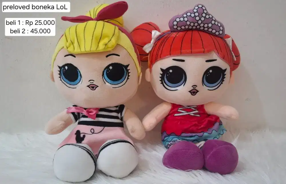 Dijual boneka LOL Preloved