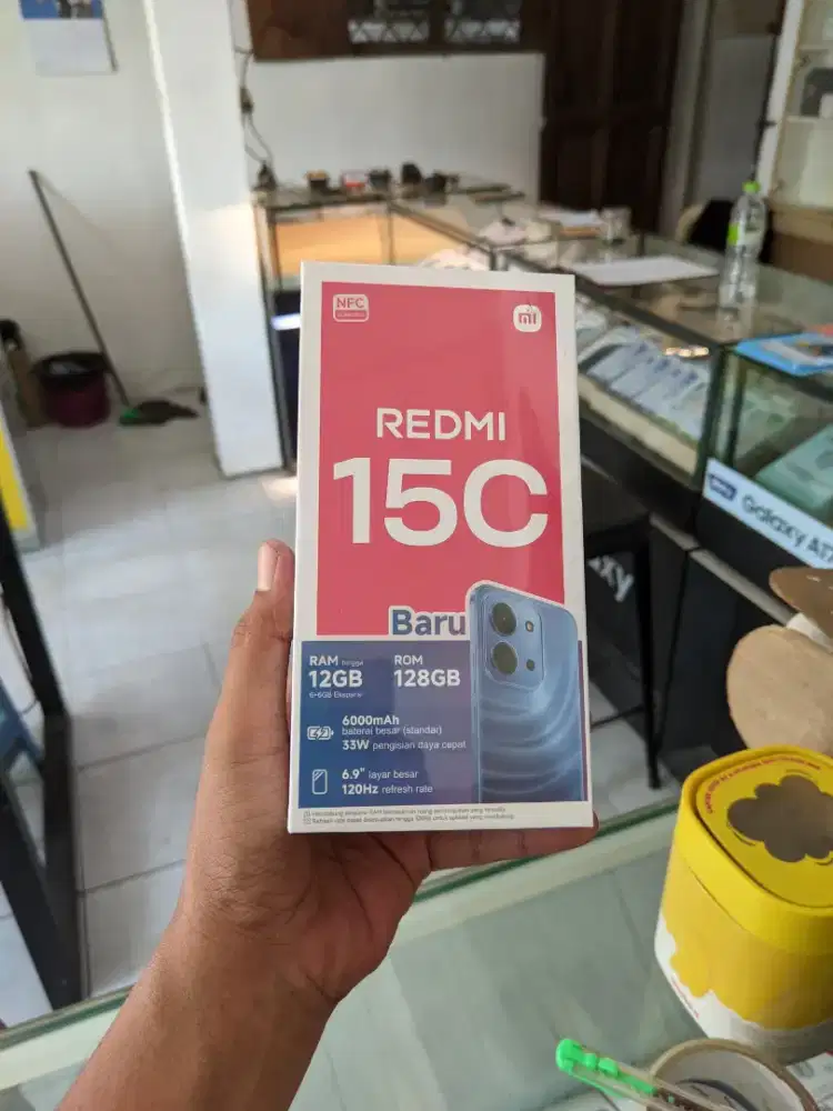 [ Fast respon WA ] Xiaomi Redmi 15C NFC 6+6/128 Garansi resmi 1thn