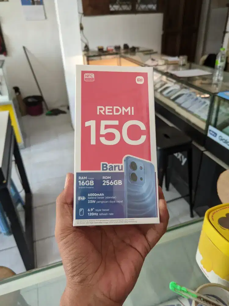 [ Fast respon WA ] Xiaomi Redmi 15C NFC 8+8/256 Garansi resmi 15bln