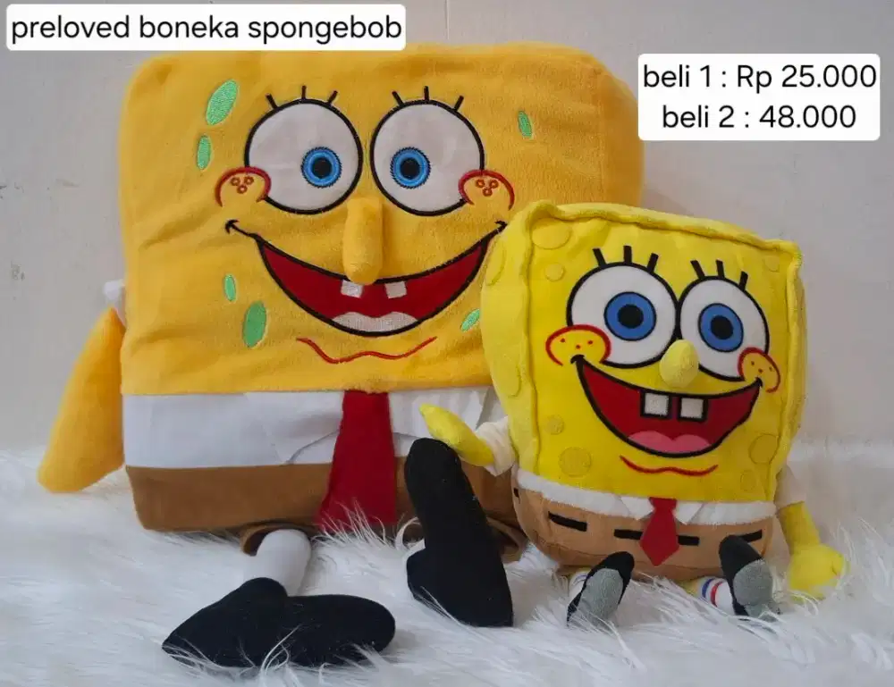 Dijual Boneka Sponge bob Preloved