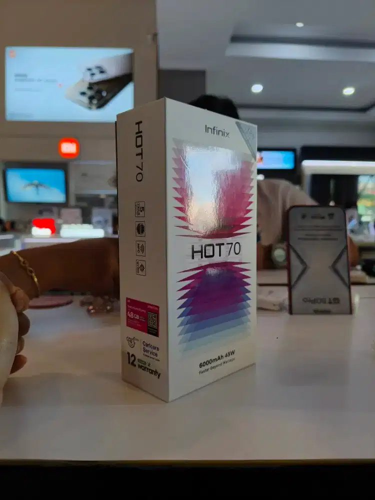 New Arrival Infinix HOT 70 Ram 6+6/128