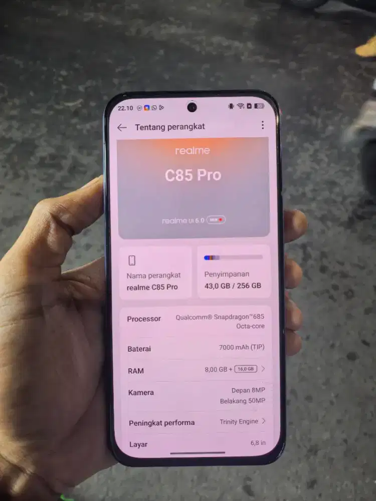 Realme C85'pro (5G). 8/256 Mulus nominus