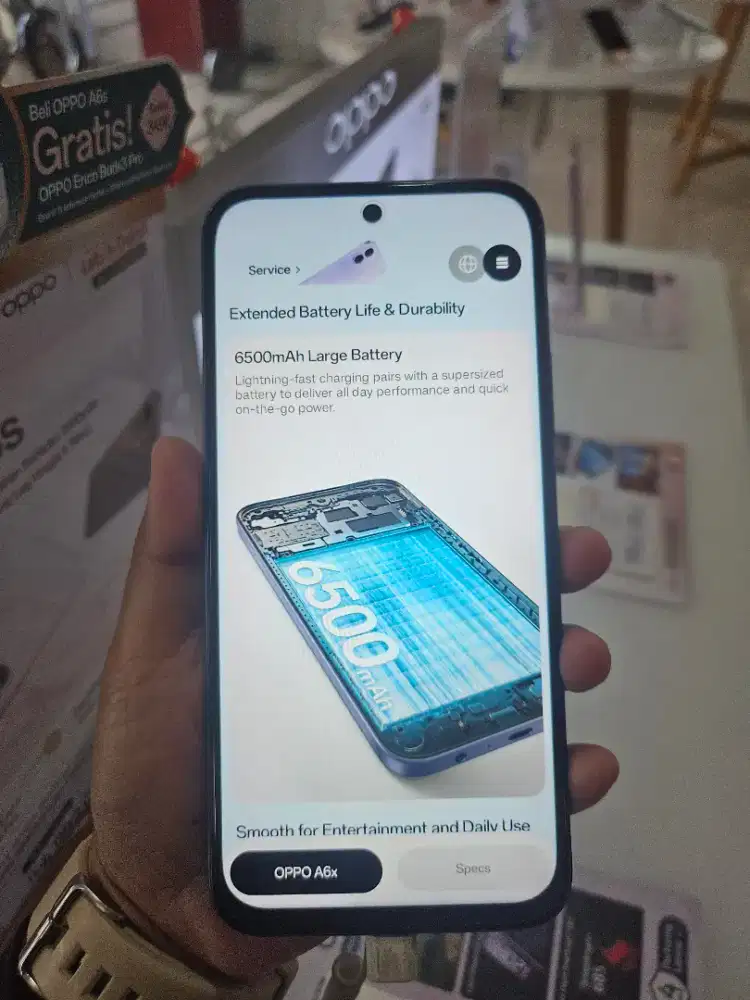 Oppo A6x RAM 8/128