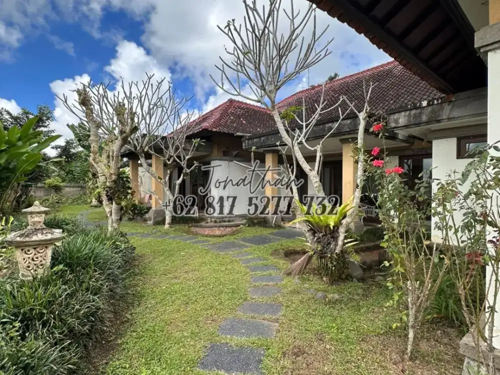 Dijual Villa 1 Lantai SHM 3 Kamar View Alam Sejuk di Baturiti Bedugul Tabanan Bali
