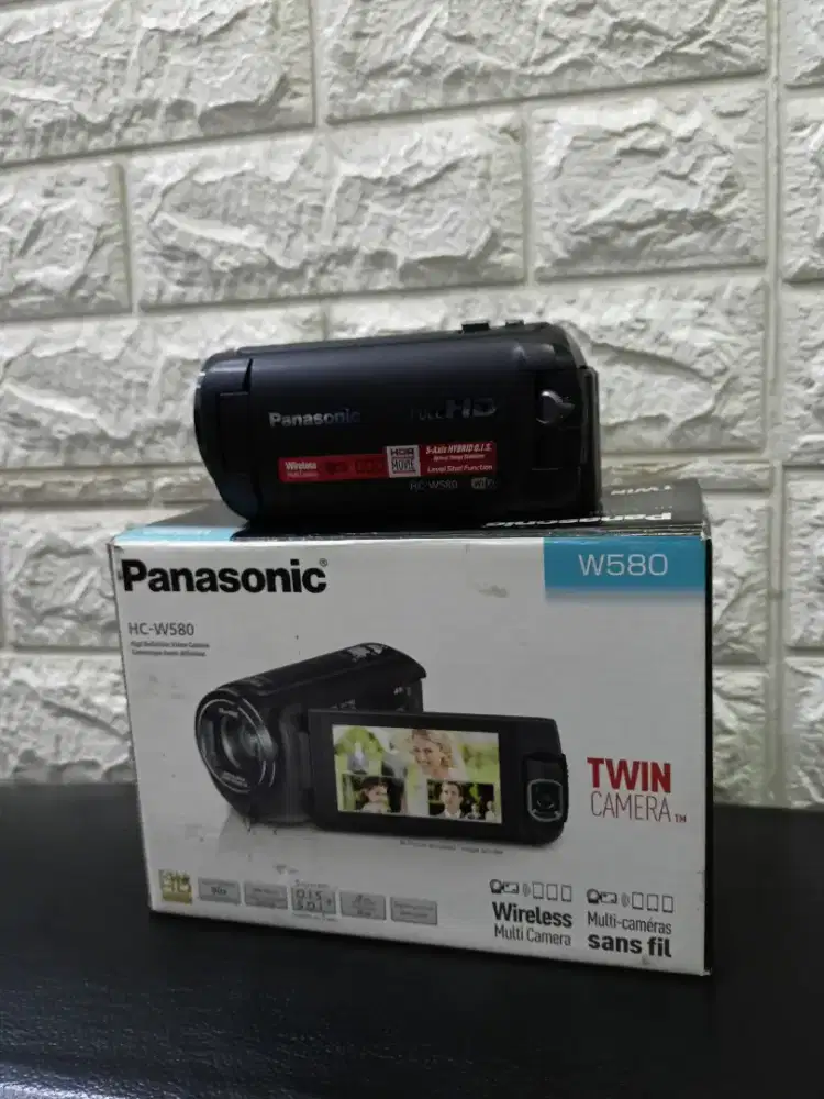 Jual handycam panasonic w580