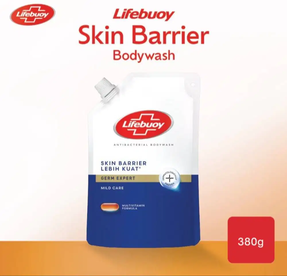Sabun Mandi Lifebuoy Mild Care Antibacterial 380gr