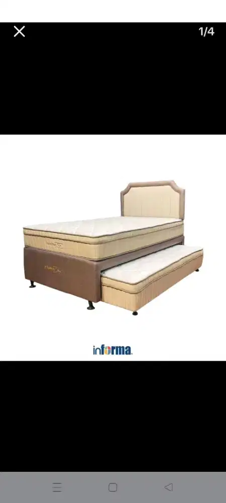 kasur 2 tingkat informa