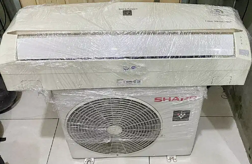 AC SHARP 1/2 PK (R32) Thailand Orisinil Low300Watt Bagus&Dingin Sekali
