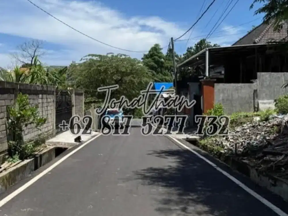 Dijual Tanah Strategis 300 m2 ITR Merah Kuning Bebas Banjir di Jl. Cargo Permai Denpasar Bali