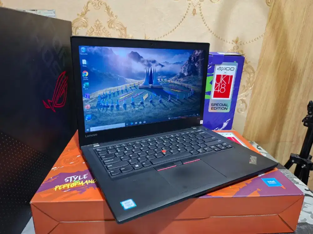 Laptop Lenovo Thinkpad T470 Core i5-6200U -SSD 256GB -8GB -MULUS