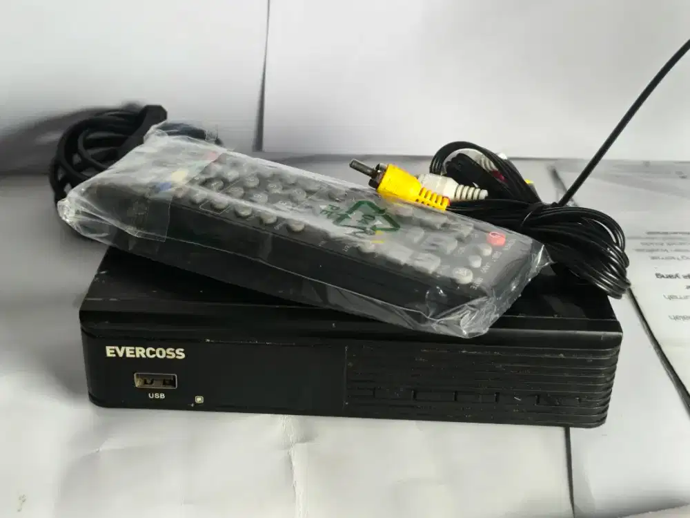 Setopbox STB Merk Evercross alat penerima siaran TV digital