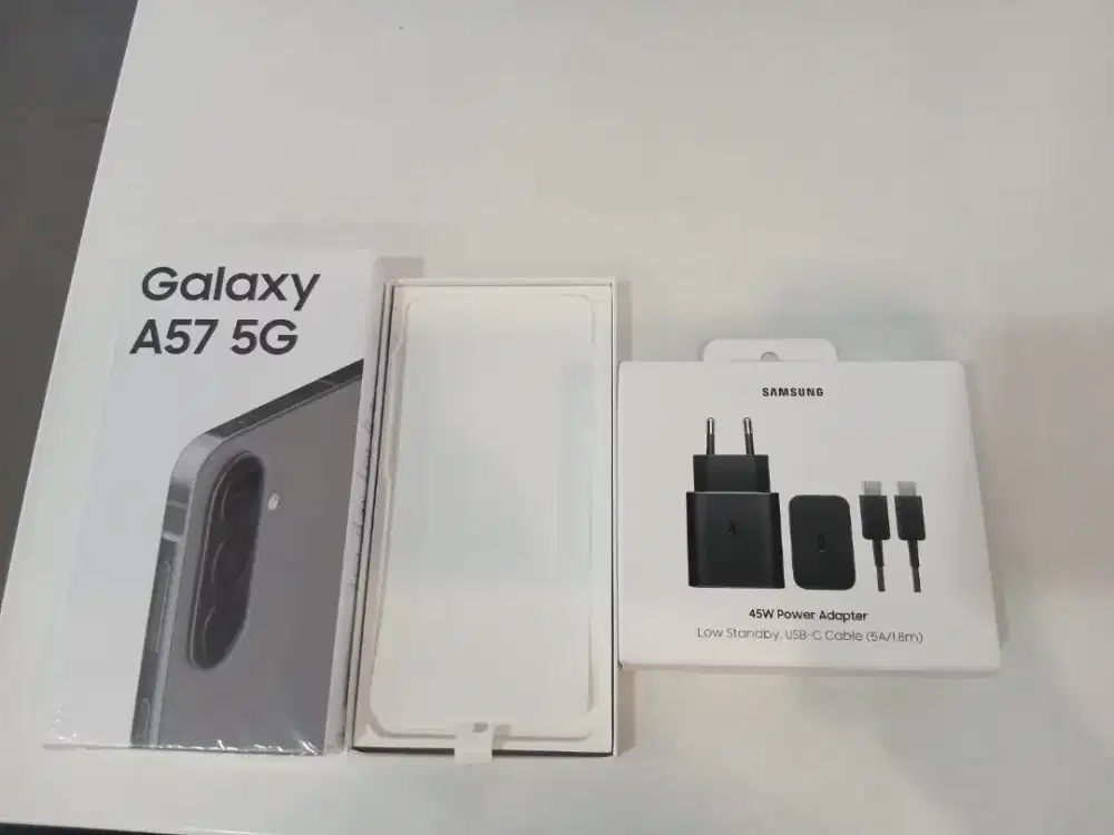 SAMSUNG A57 8/256 FREE SET 45WTT