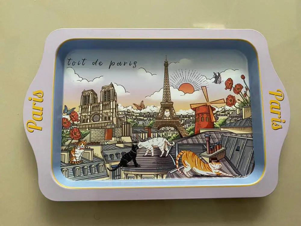 PIRING/ NAMPAN/ BAKI – SOUVENIR PARIS - TOIT DE PARIS – ORIGINAL –BARU