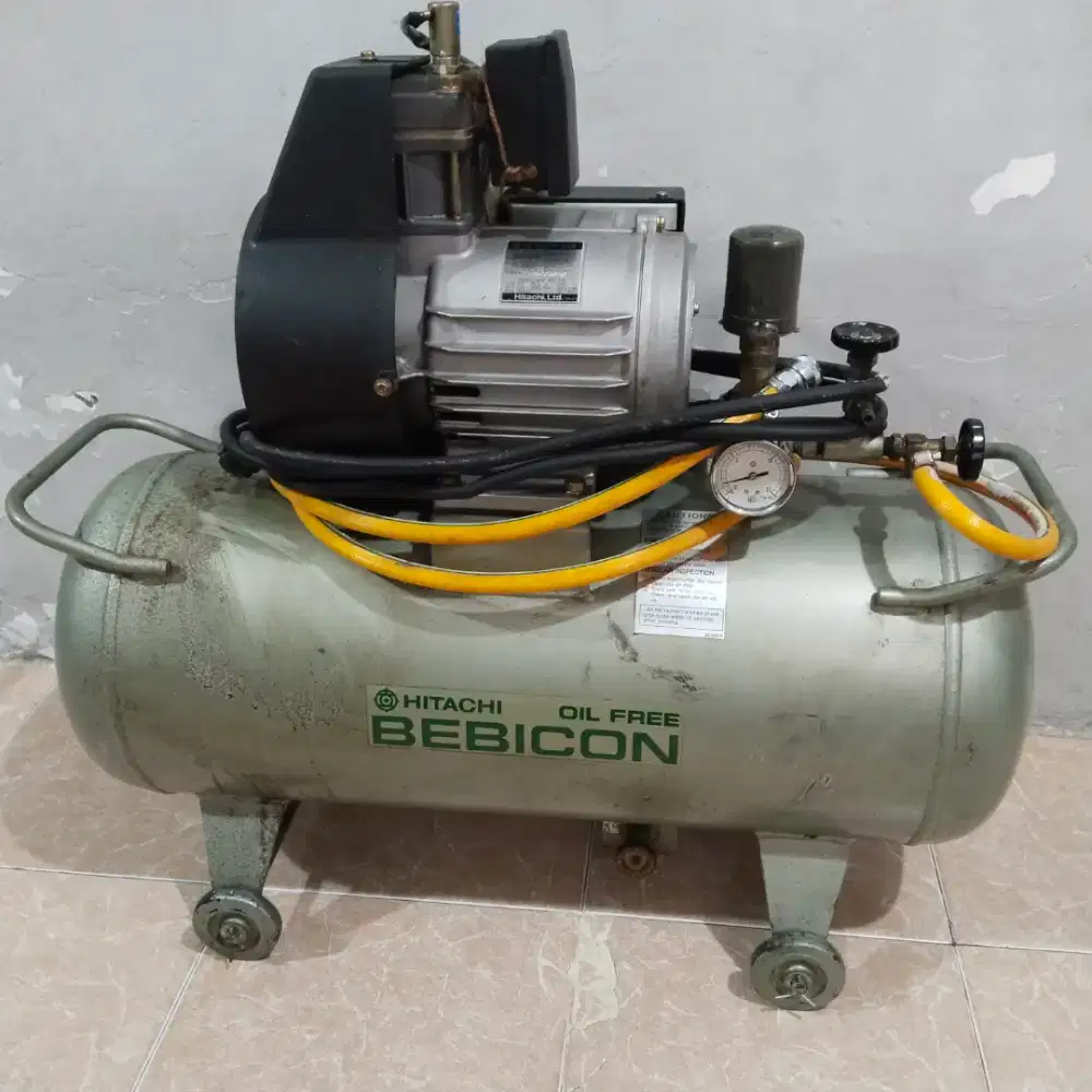 Jual kompresor hitachi bebicon oilfree