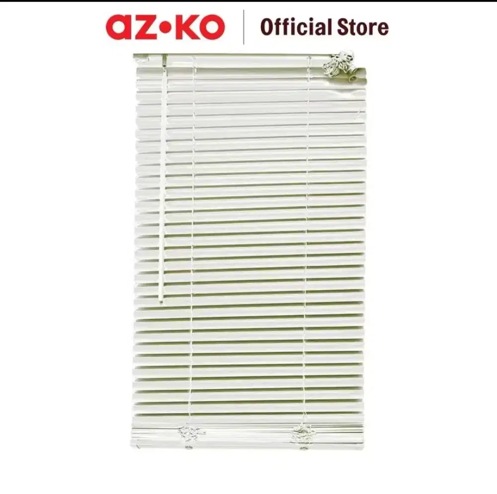 Kerai Gulung Venetian Blinds Putih Size 60*80 Normal Siap Pakai