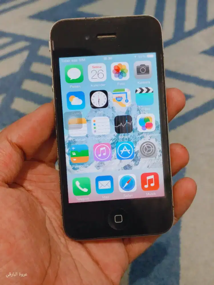 Apple Ip4 Black 16GB Second Mulus Orian Semua Barang Langka