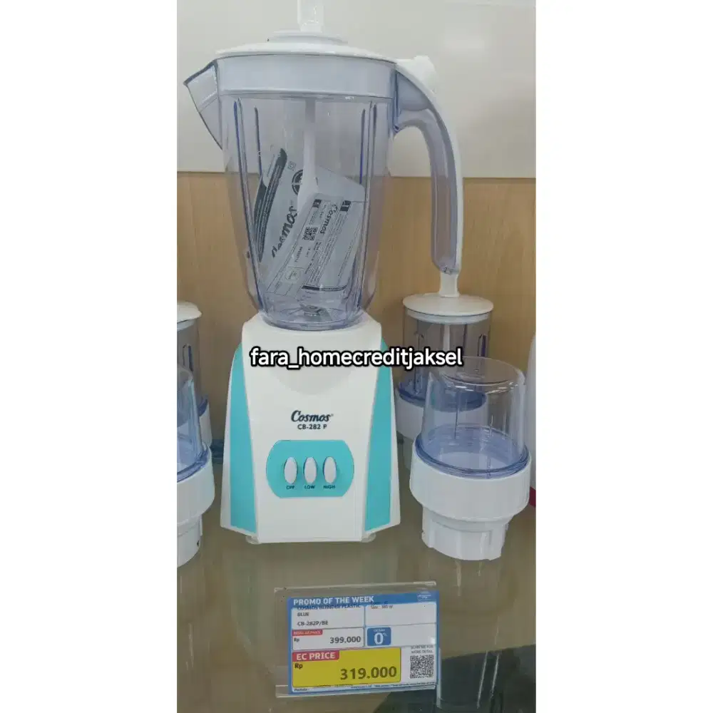 Cosmos Blender Plastic Blue